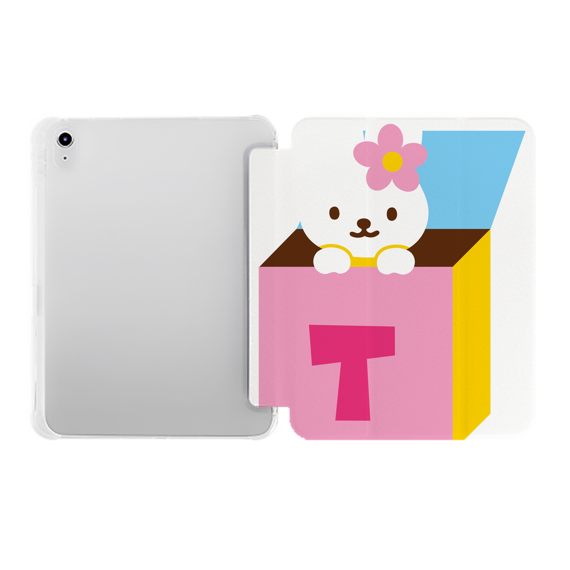 （画像用） Hello Kitty ハローキティ IPad ケース ペン収納付き 三つ折りスタンド PUレザー×シリコン 対応機種9.5/10.5/10.9インチ